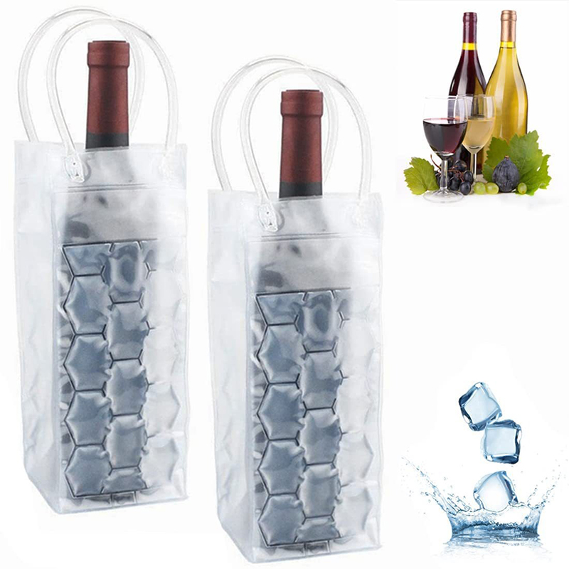 Wine Beer Cooler - Şarap Buz Torbası Tutucu Şampanya Bira