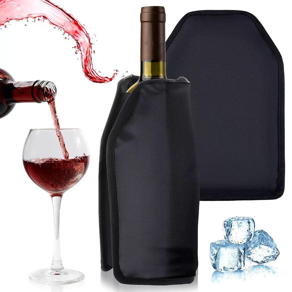 Wine Beer Cooler - Şarap Soğutucu Buz Torbası Jöleli Piknik
