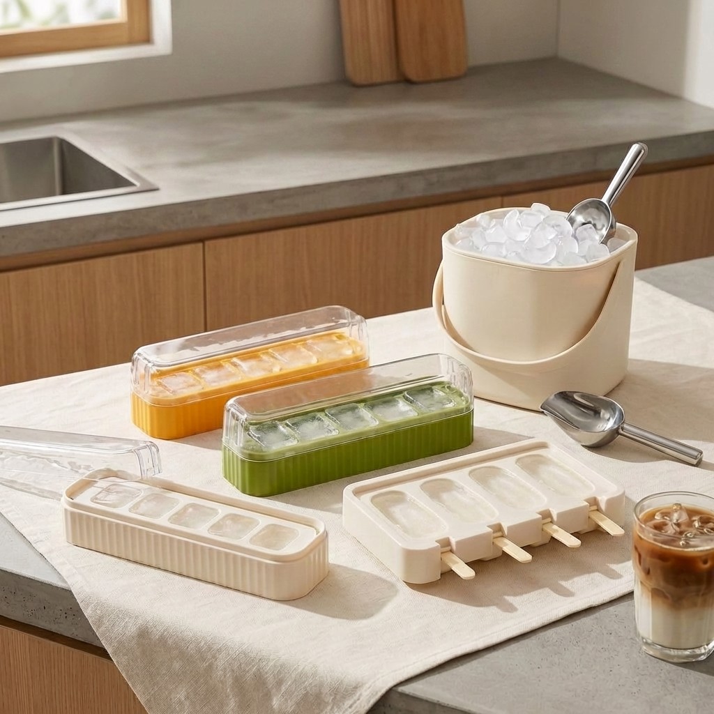 Kapaklı Mini Plastik Buz Kalıb - Wine Beer Cooler incelemesi ve fiyatı