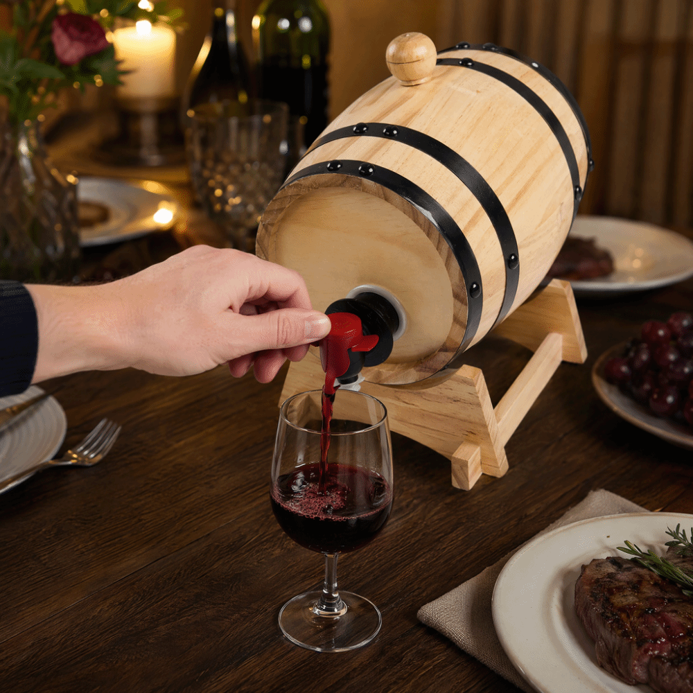 7 Parça Vintage Çam Ahşap Şara - Wine Beer Whiskey incelemesi ve fiyatı