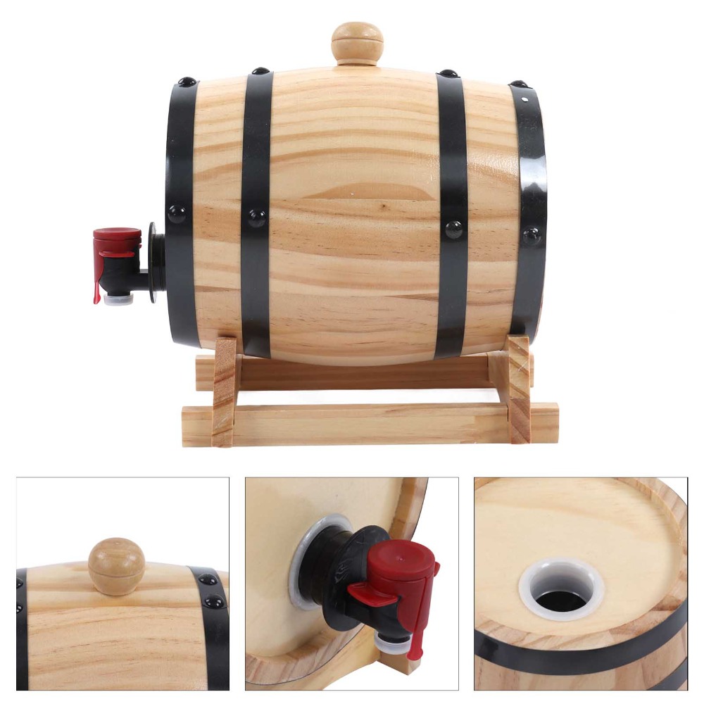 7 Parça Vintage Çam Ahşap Şara - Wine Beer Whiskey incelemesi ve fiyatı