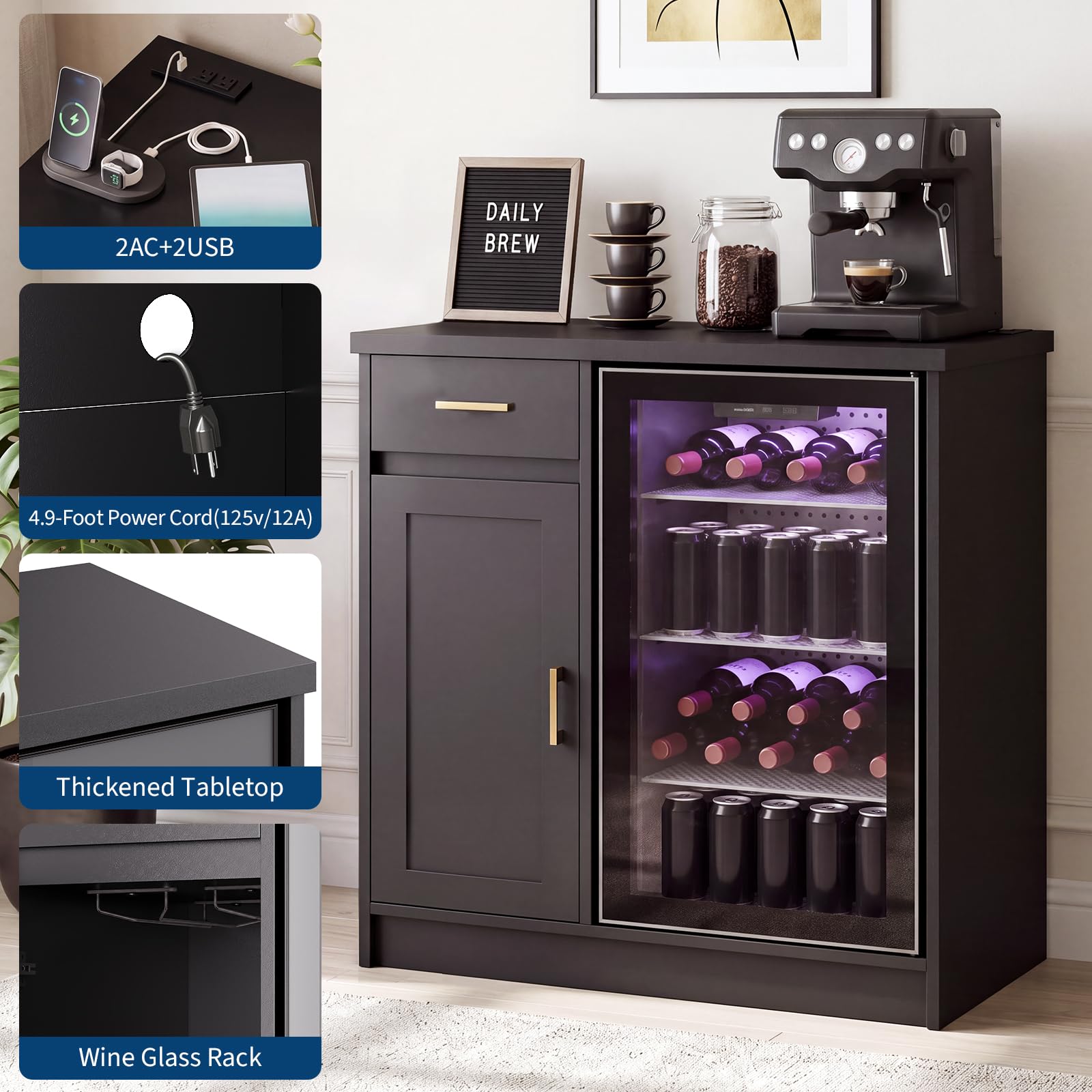 42 inç Çiftlik Evi Tarzı Şarap - Wine Beer Cooler incelemesi ve fiyatı