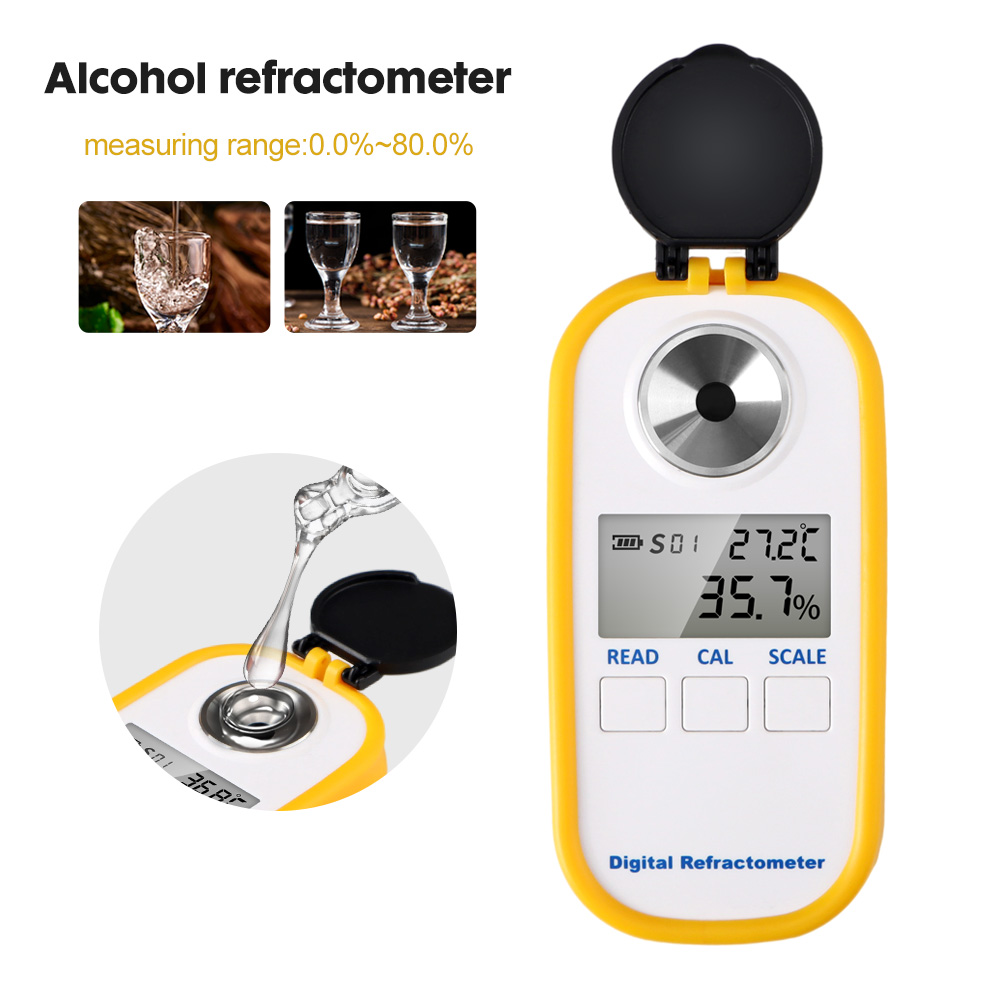 Dijital Alkol Refraktometre 0- - Wine To Beer Alcohol incelemesi ve fiyatı