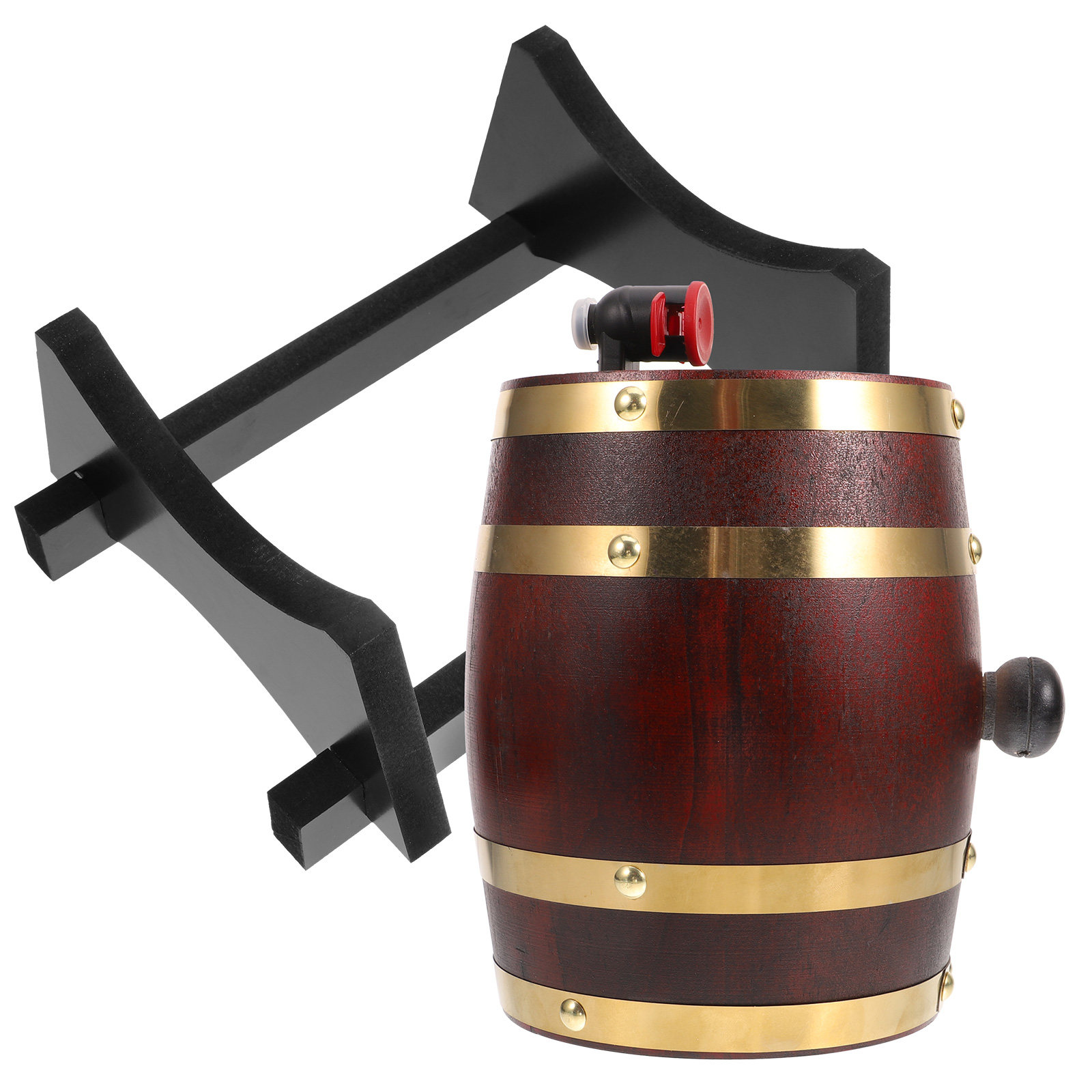 1 Set Ahşap Şarap Fıçısı 1L Kı - Wine Beer Whiskey incelemesi ve fiyatı