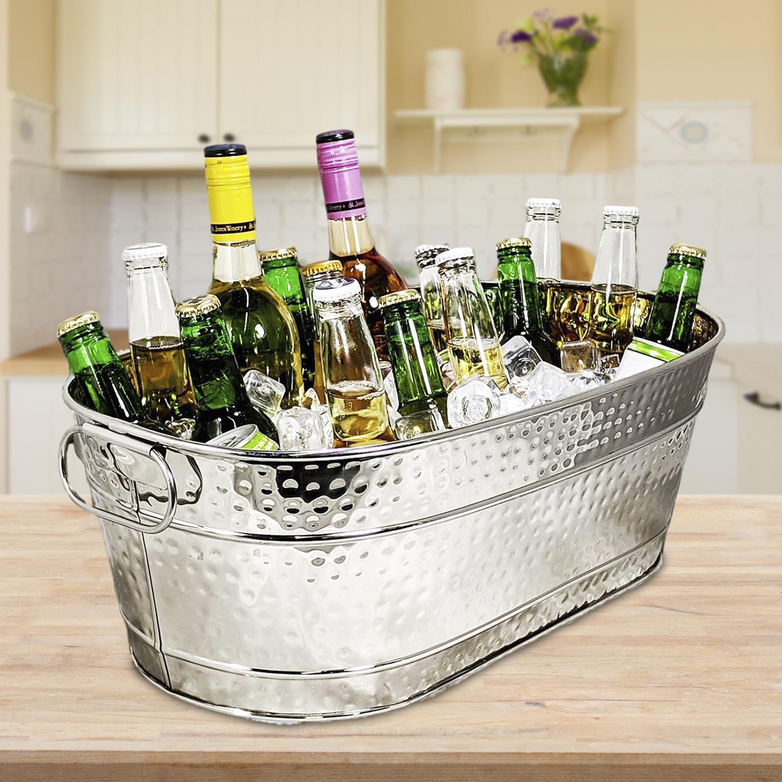 Buz kovası galvanizli küvet sa - Wine Beer Cooler incelemesi ve fiyatı