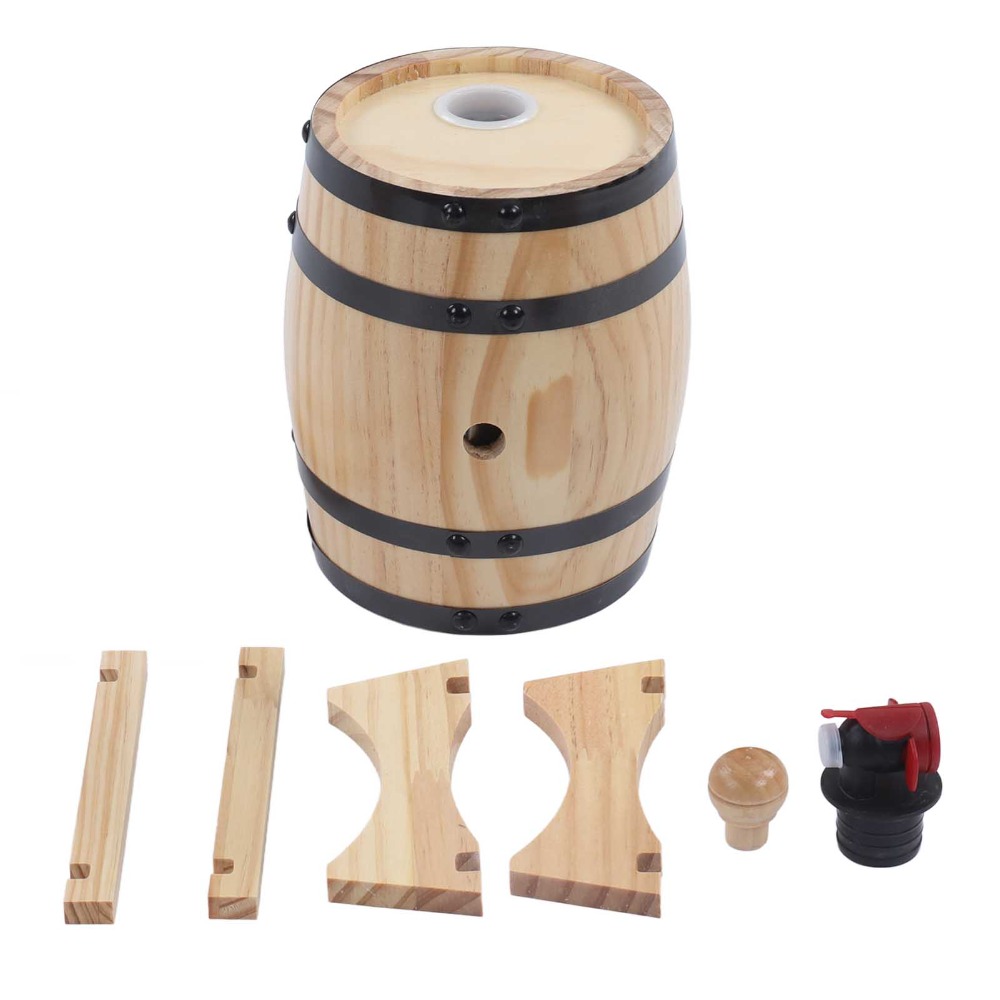 7 Parça Vintage Çam Ahşap Şara - Wine Beer Whiskey incelemesi ve fiyatı