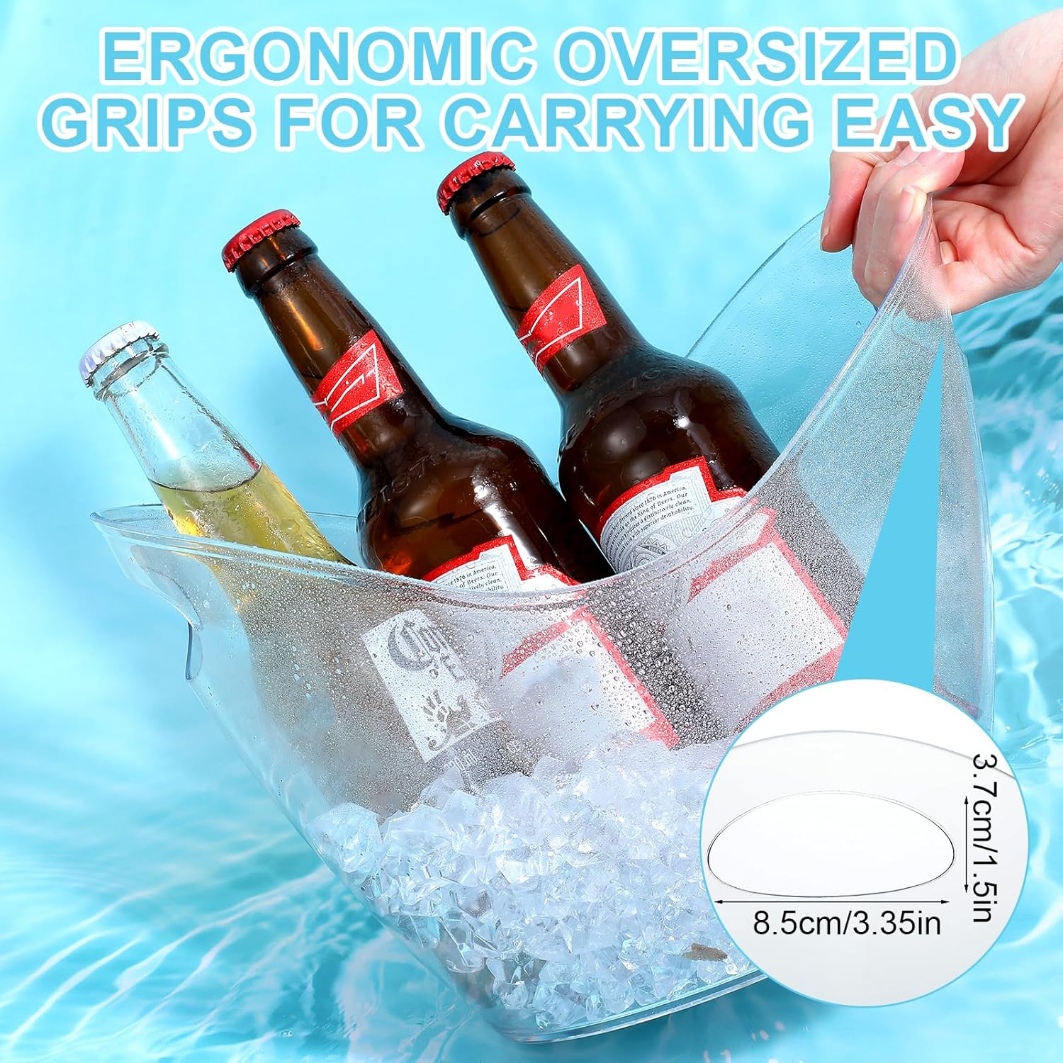 5'li PET Kırılamaz Buz Kovası  - Wine Beer Cooler incelemesi ve fiyatı