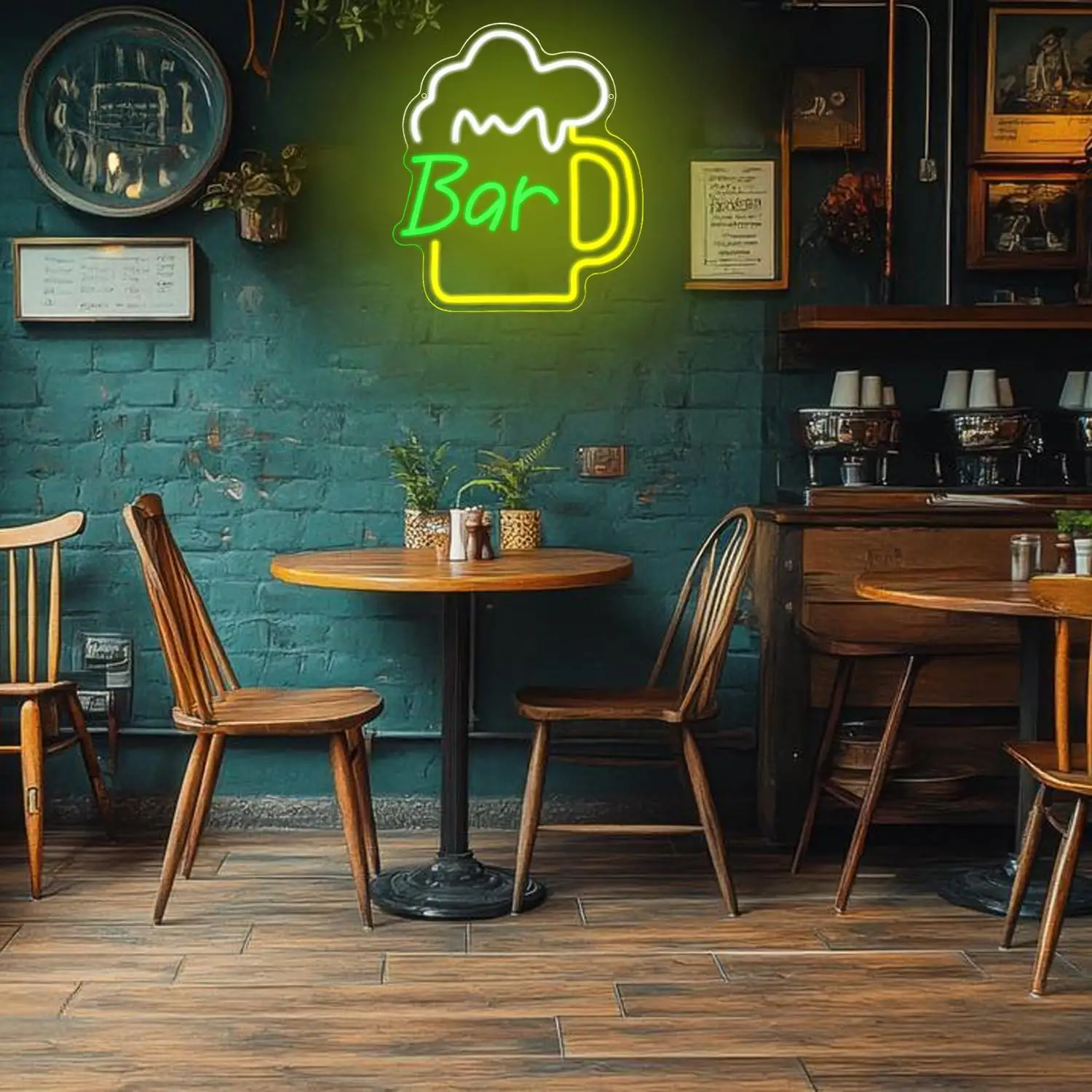 Bira Barı Neon Tabela USB Kısı - Beer & Wine Downtown incelemesi ve fiyatı